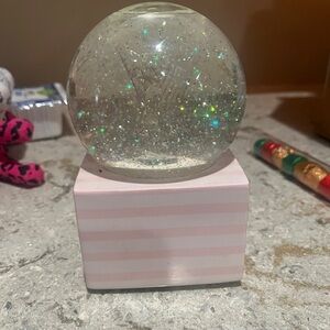 Victoria’s Secret Snow globe. Hark the Herald